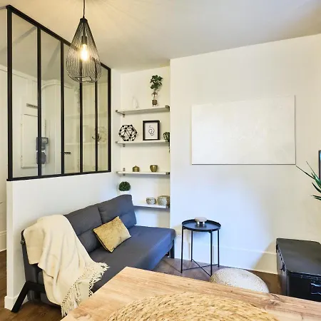 Tres Elegant Duplex, Proche Gare 아파트 그르노블